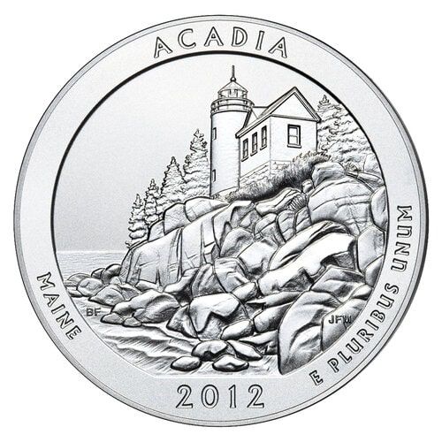 2012\u0020Silver\u00205\u0020oz\u0020Acadia\u0020America\u0020The\u0020Beautiful