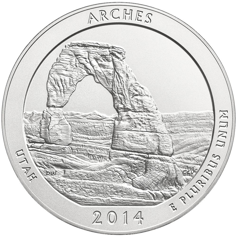 2014\u0020Arches\u0020National\u0020Park\u00205\u0020oz\u0020Burnished\u0020Silver\u0020Coin\u0020\u002D\u0020America\u0020The\u0020Beautiful