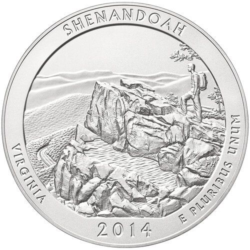 2014\u0020Shenandoah\u00205\u0020oz\u0020Burnished\u0020Silver\u0020Coin\u0020\u002D\u0020America\u0020The\u0020Beautiful