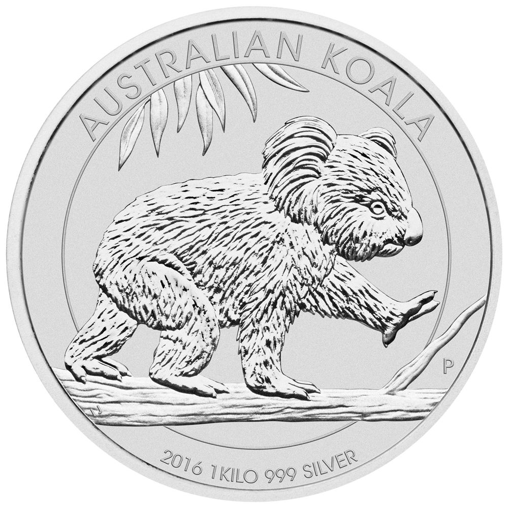 2016\u00201\u0020Kilo\u0020Australian\u0020Koala\u0020Silver\u0020Coin