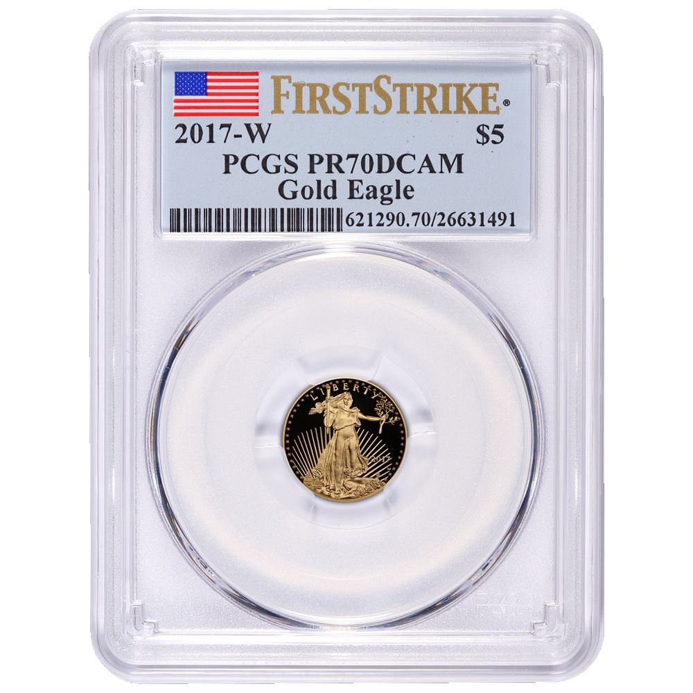 2017\u002DW\u00201\u002F10\u0020oz\u0020Proof\u0020Gold\u0020American\u0020Eagle\u0020PCGS\u0020First\u0020Strikes\u0020PR\u002D70\u0020DCAM