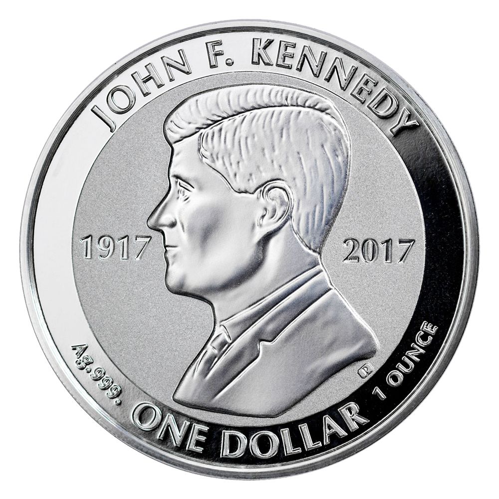 2017\u0020John\u0020F.\u0020Kennedy\u00201\u0020oz\u0020Reverse\u0020Proof\u0020Silver\u0020Coin