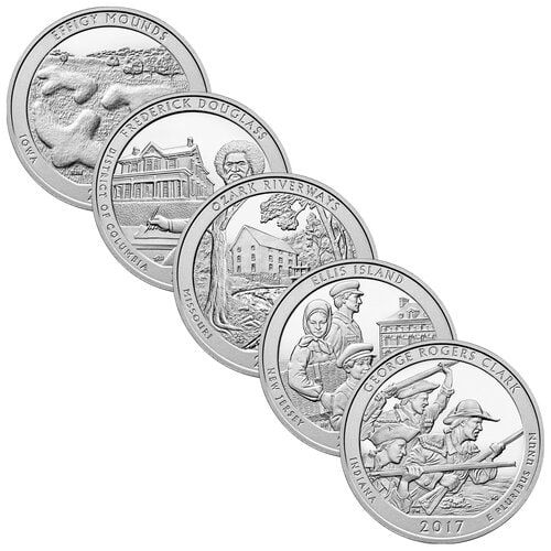 2017\u0020America\u0020The\u0020Beautiful\u0020Complete\u0020Set