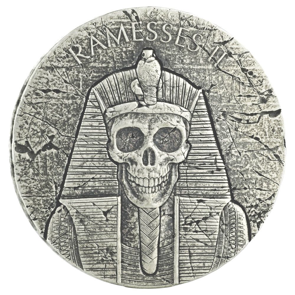 2017\u0020Republic\u0020of\u0020Chad\u0020Pharaoh\u0020Ramesses\u0020Afterlife\u00202\u0020oz\u0020Silver\u0020Coin\u0020\u002D\u0020Egyptian\u0020Relic\u0020Series