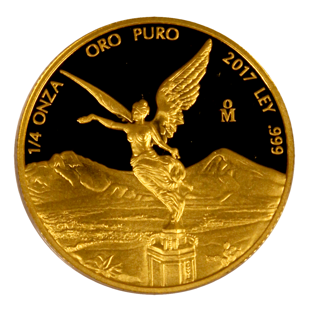 2017\u0020Mexican\u0020Gold\u0020Libertad\u0020Proof\u0020Coin\u00201\u002F4\u0020oz