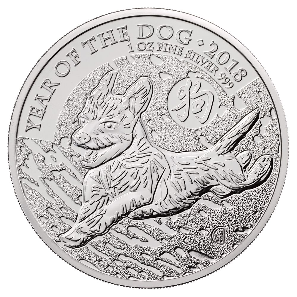 2018\u0020British\u0020Year\u0020of\u0020the\u0020Dog\u0020Silver\u0020Coin\u00201\u0020oz