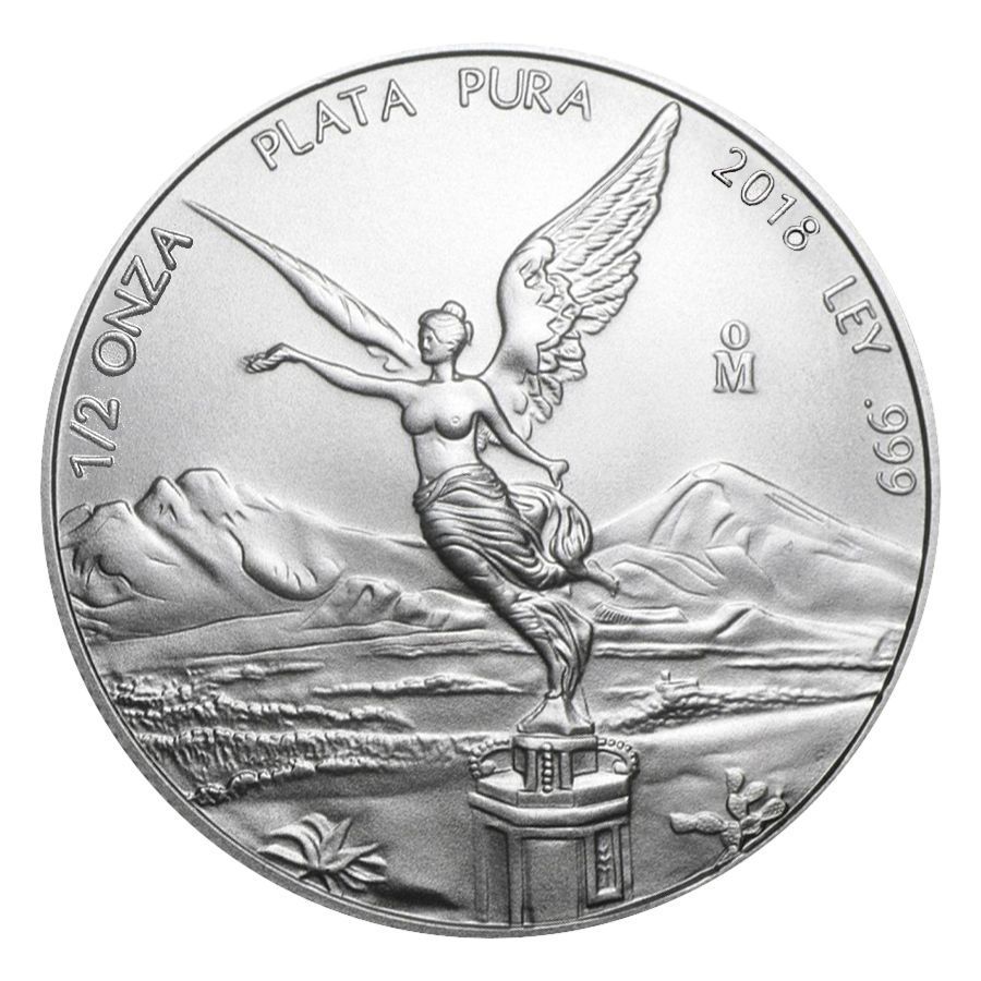 2018\u0020Mexican\u0020Libertad\u0020Silver\u0020Coin\u00201\u002F2\u0020oz