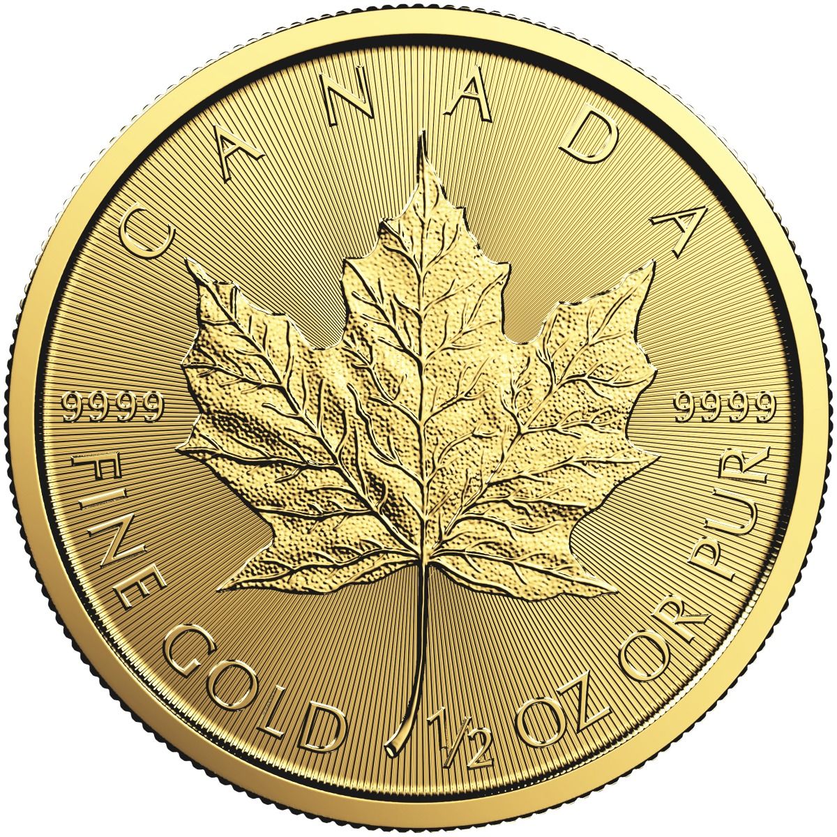 2019\u00201\u002F2\u0020oz\u0020Canadian\u0020Gold\u0020Maple\u0020Leaf\u0020Coin\u0020BU