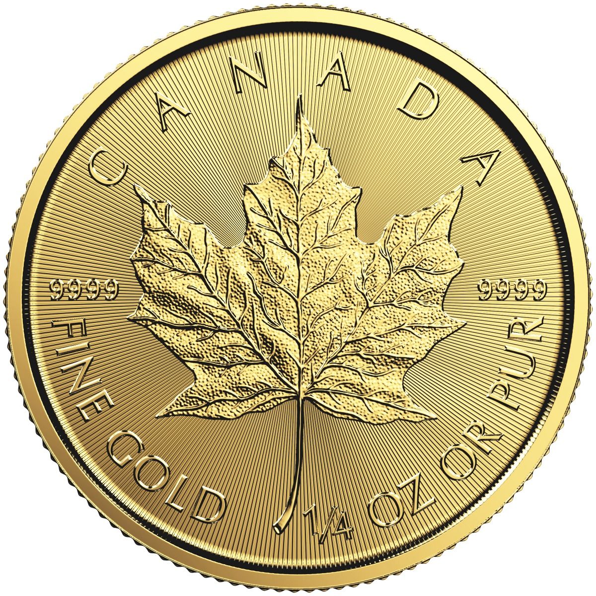 2018\u00201\u002F4\u0020oz\u0020Canadian\u0020Gold\u0020Maple\u0020Leaf\u0020Coin