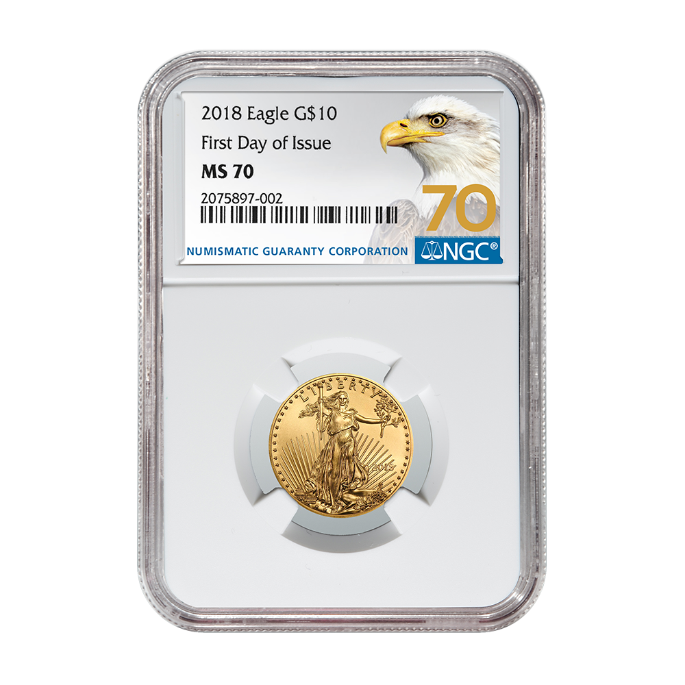 2018\u00201\u002F4\u0020oz\u0020NGC\u0020MS\u002D70\u0020First\u0020Day\u0020Of\u0020Issue\u0020Gold\u0020American\u0020Eagle\u0020\u002870\u0020Label\u0029