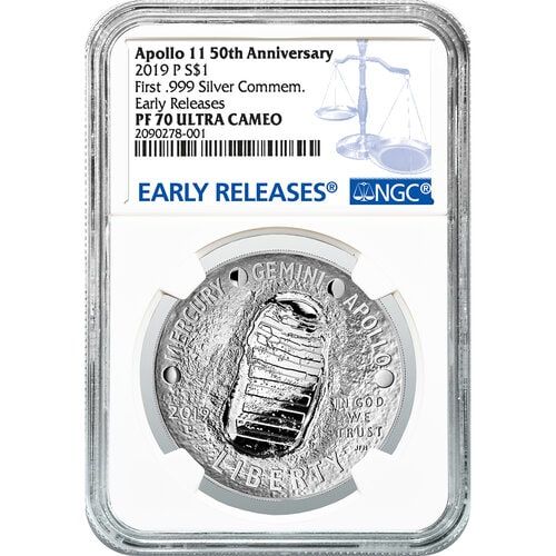 2019\u0020NGC\u0020PF\u002D70\u0020Apollo\u002011\u0020Silver\u0020Dollar\u0020\u002D\u0020Early\u0020Releases