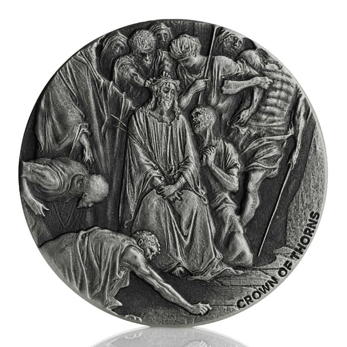 2019\u00202\u0020oz\u0020Crown\u0020of\u0020Thorns\u0020Silver\u0020Coin\u0020\u002D\u0020Biblical\u0020Series