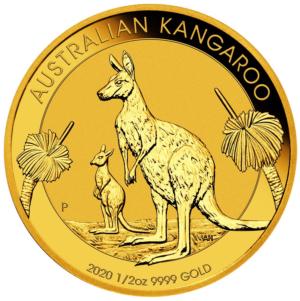 2020\u00201\u002F2\u0020oz\u0020Australian\u0020Gold\u0020Kangaroo\u0020Coin\u0020BU