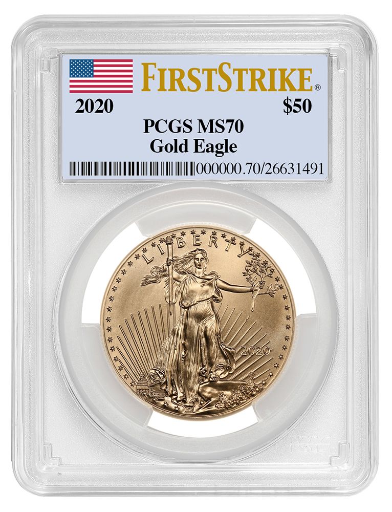2020\u00201\u0020oz\u0020PCGS\u0020MS\u002D70\u0020FS\u0020American\u0020Gold\u0020Eagle\u0020Coin