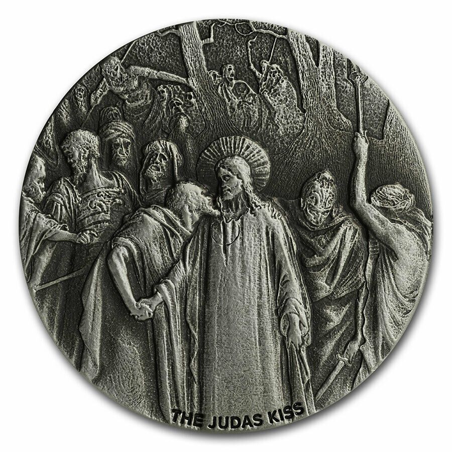 2020\u00202\u0020oz\u0020Judas\u0020Kiss\u0020Biblical\u0020Silver\u0020Coin\u0020Series
