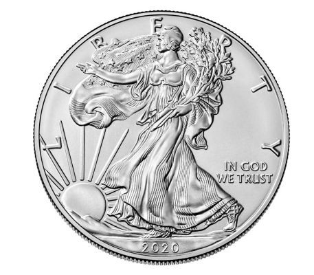 2020\u0020American\u0020Silver\u0020Eagle\u0020Burnished\u0020Coin
