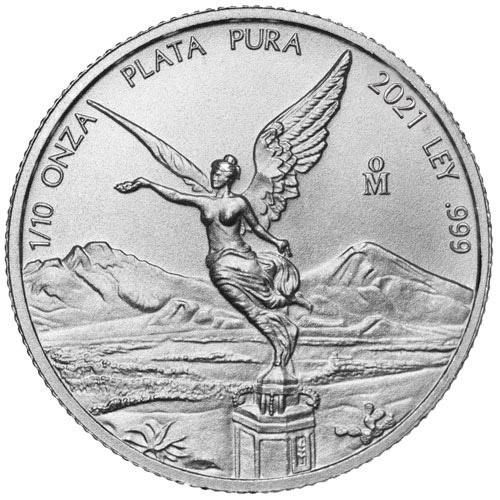 2021\u00201\u002F10\u0020oz\u0020Mexican\u0020Libertad\u0020Silver\u0020Coin
