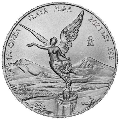2021\u00201\u002F4\u0020oz\u0020Mexican\u0020Libertad\u0020Silver\u0020Coin