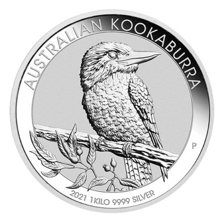 2021\u00201\u0020Kilo\u0020Australian\u0020Kookaburra\u0020Silver\u0020Coin