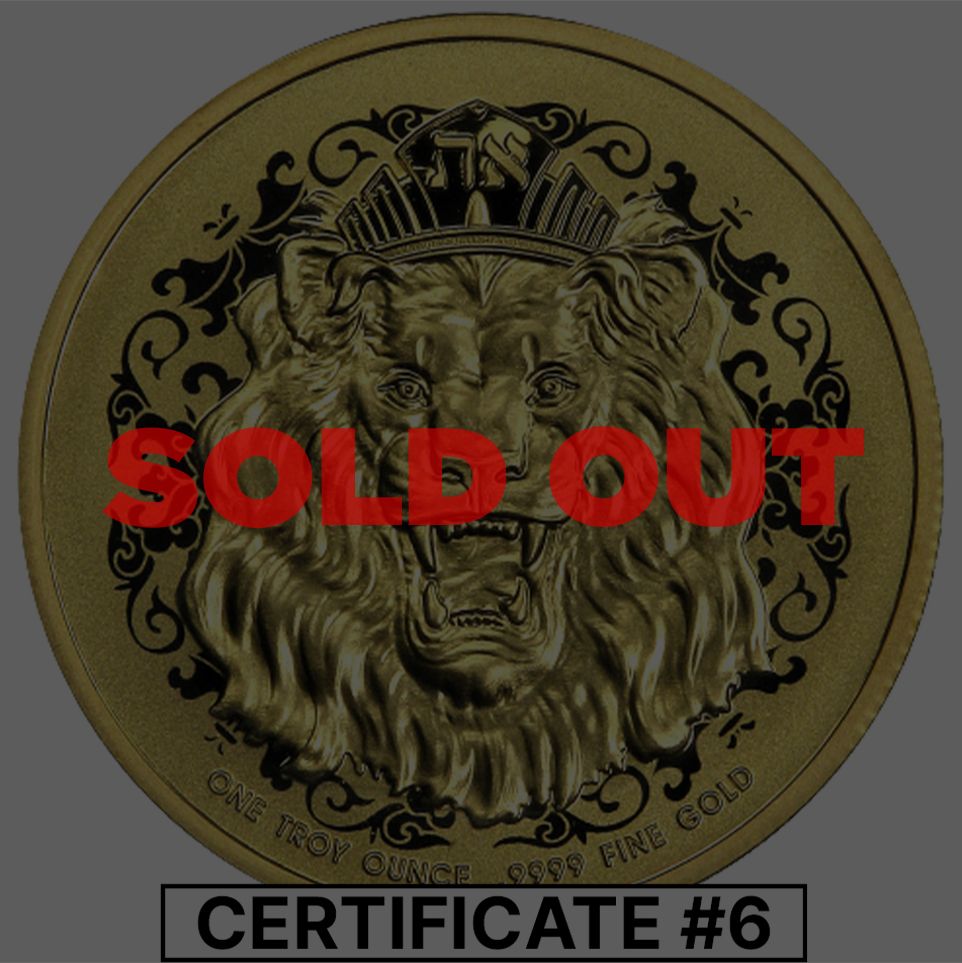 2021\u00201\u0020oz\u0020Roaring\u0020Lion\u0020Proof\u0020Gold\u0020Coin\u0020\u002D\u0020COA\u0020\u00236