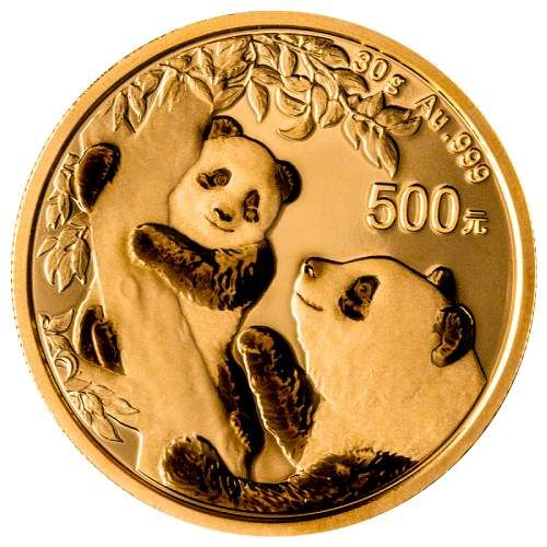 2021\u002030\u0020Gram\u0020Chinese\u0020Gold\u0020Panda\u0020Coin\u0020BU