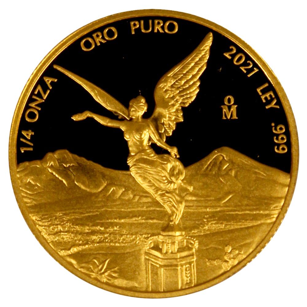 2021\u00201\u002F4\u0020oz\u0020Mexican\u0020Gold\u0020Libertad\u0020Proof\u0020Coin