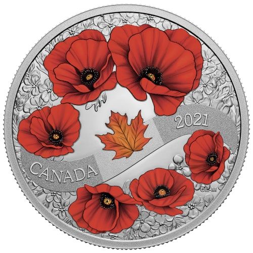 2021\u00201\u0020oz\u0020Canadian\u0020Wreath\u0020of\u0020Remembrance\u0020Proof\u0020Silver\u0020Coin