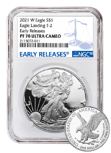 2021\u0020NGC\u0020PR\u002D70\u0020Early\u0020Release\u0020Type\u00202\u0020American\u0020Silver\u0020Eagle\u0020Proof