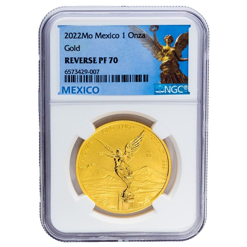 2022\u00201\u0020oz\u0020NGC\u0020Reverse\u0020PF\u002D70\u0020Mexican\u0020Gold\u0020Libertad\u0020Coin