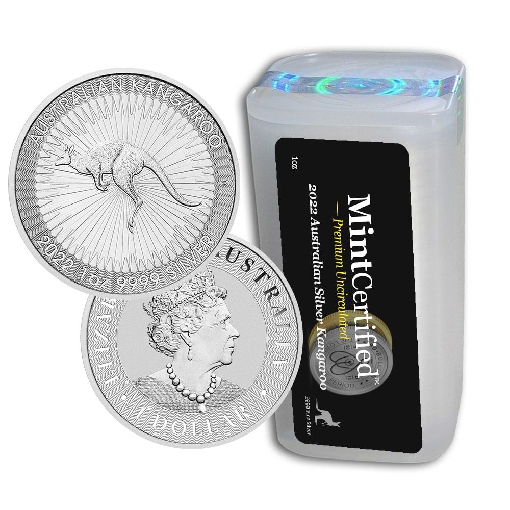 2022\u0020Australian\u0020Silver\u0020Kangaroo\u0020Roll\u0020\u002D\u0020MintCertified\u2122