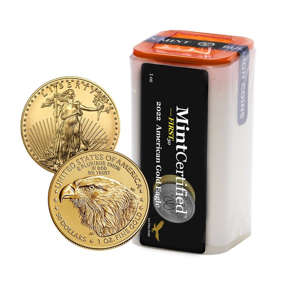 2022\u0020American\u0020Gold\u0020Eagle\u0020Roll\u0020\u002D\u0020MintCertified\u2122\u0020FIRST30