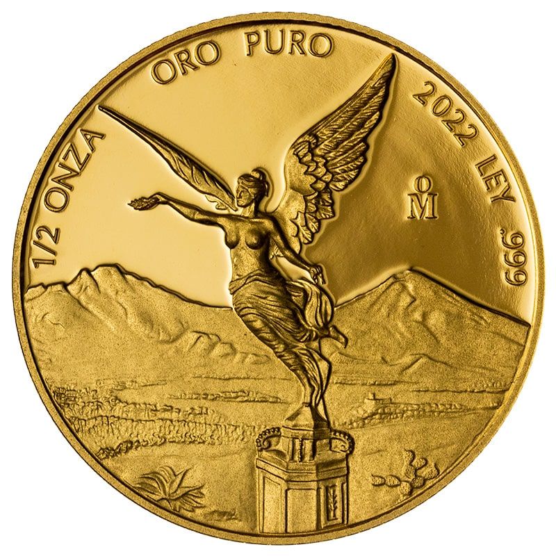 2022\u00201\u002F2\u0020oz\u0020Mexican\u0020Gold\u0020Libertad\u0020Proof\u0020Coin