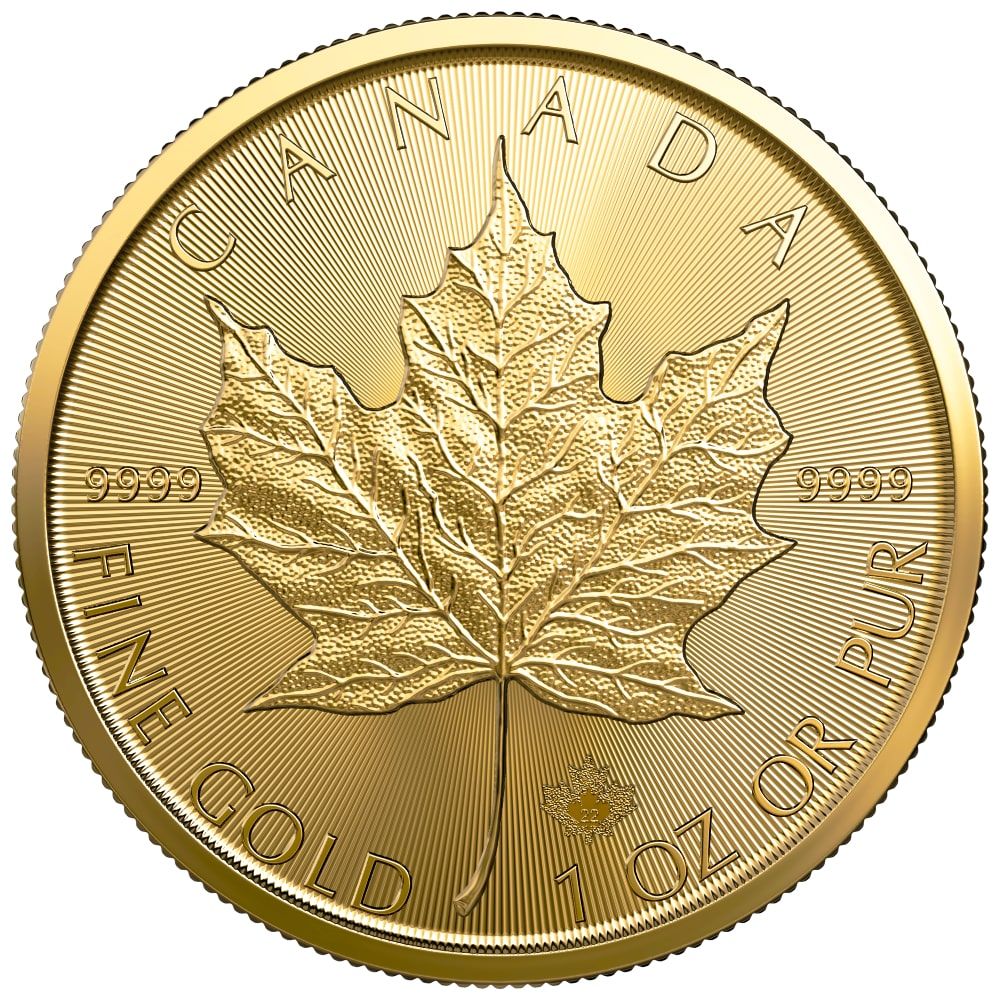 2022\u00201\u0020oz\u0020Gold\u0020Maple\u0020Leaf\u0020Coin\u0020BU