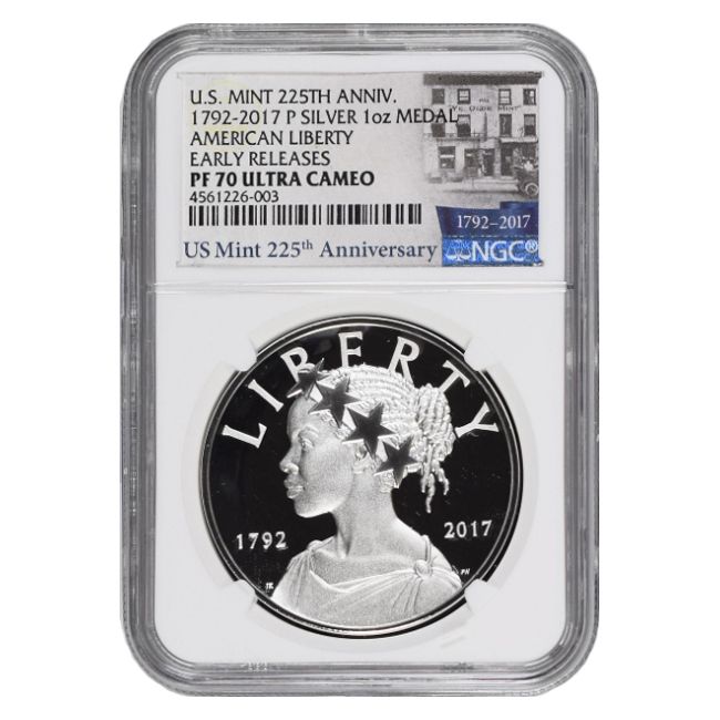 2017\u002DP\u0020American\u0020Liberty\u0020Silver\u0020Medal\u0020Proof\u0020NGC\u0020PF\u002D70\u0020Early\u0020Releases