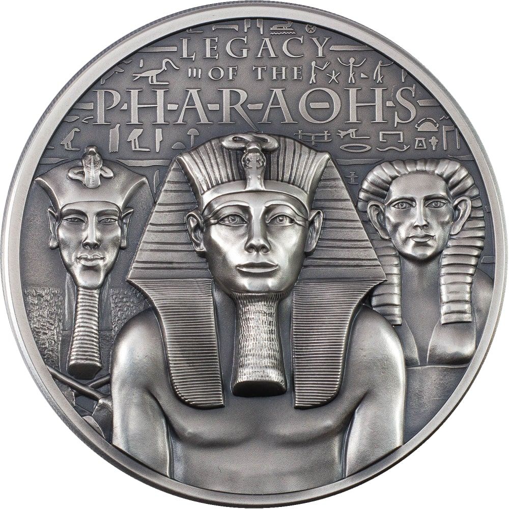 2022\u00203\u0020oz\u0020Legacy\u0020of\u0020the\u0020Pharaohs\u0020Antique\u0020Silver\u0020Coin