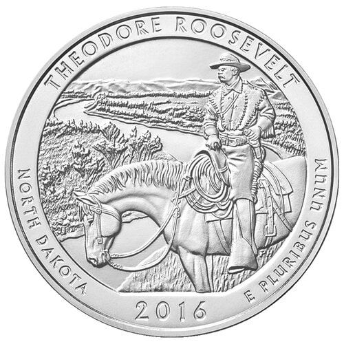 2016\u0020Theodore\u0020Roosevelt\u00205\u0020oz\u0020Burnished\u0020Silver\u0020Coin\u0020\u002D\u0020America\u0020The\u0020Beautiful