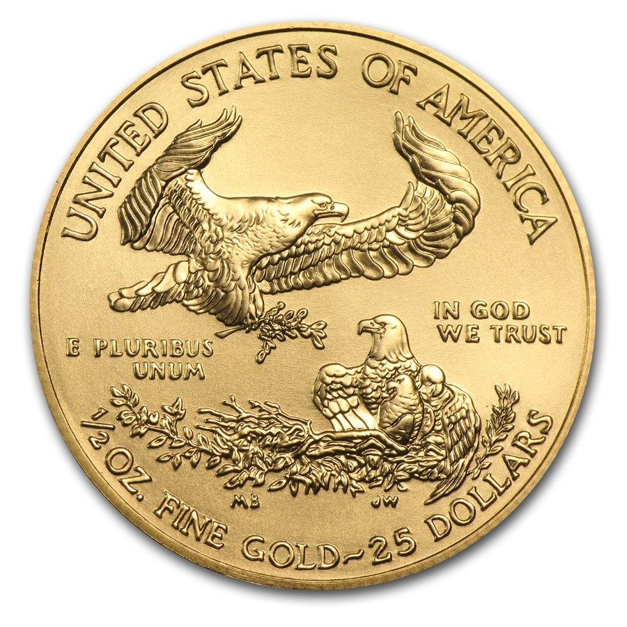 2016\u00201\u002F2\u0020oz\u0020Gold\u0020American\u0020Eagle\u0020Coin
