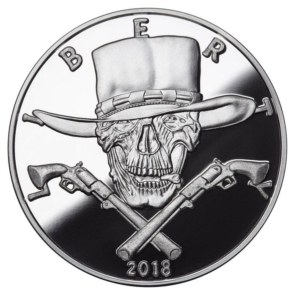Gunslinger\u0020Silver\u0020Proof\u00201\u0020oz\u0020\u002D\u0020American\u0020Skulls\u0020Series