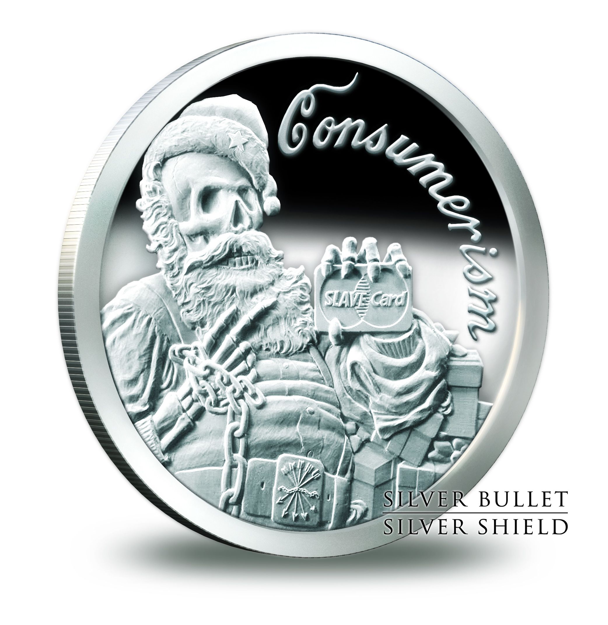 SBSS\u0020Santa\u0020Slave\u00201\u0020oz\u0020Silver\u0020Proof\u0020\u002D\u0020Chris\u0020Duane\u0027s\u0020Private\u0020Collection\u0020\u002D\u0020In\u0020Airtite\u0020With\u0020COA