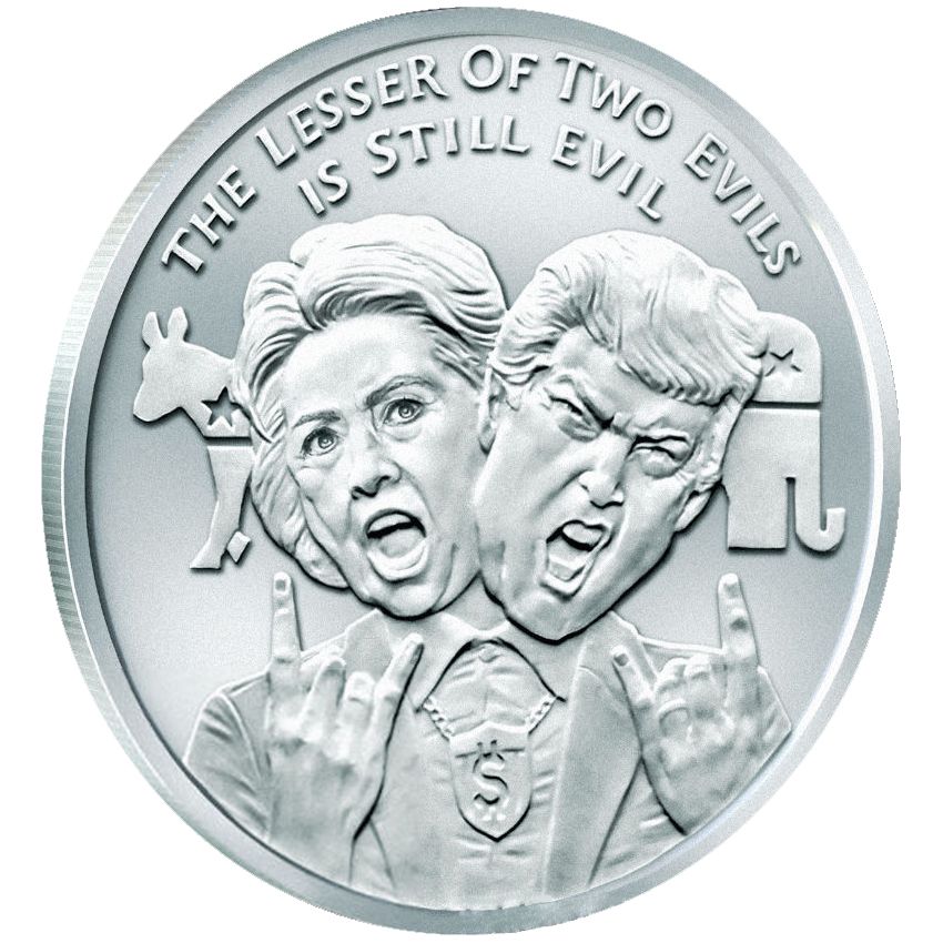 2017\u0020Silver\u0020Shield\u0020Lesser\u0020Evil\u0020MiniMintage\u00201\u0020oz\u0020Silver\u0020Round