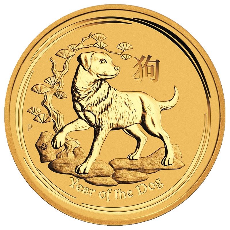 2018\u0020Australian\u0020Lunar\u0020Year\u0020of\u0020the\u0020Dog\u0020Gold\u0020Coin\u00201\u0020oz