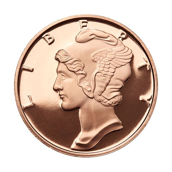 Mercury\u0020Dime\u00201\u0020oz\u0020Copper\u0020Round\u0020\u002D\u0020Osborne\u0020Mint