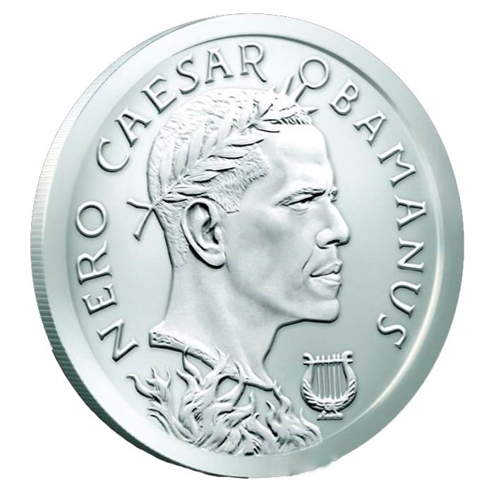 2017\u0020Silver\u0020Shield\u0020Obamanus\u0020MiniMintage\u00201\u0020oz\u0020Silver\u0020Round