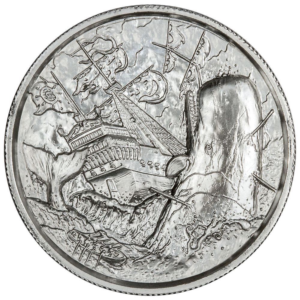 White\u0020Whale\u0020Privateer\u0020Ultra\u0020High\u0020Relief\u0020Silver\u0020Round\u00202\u0020oz