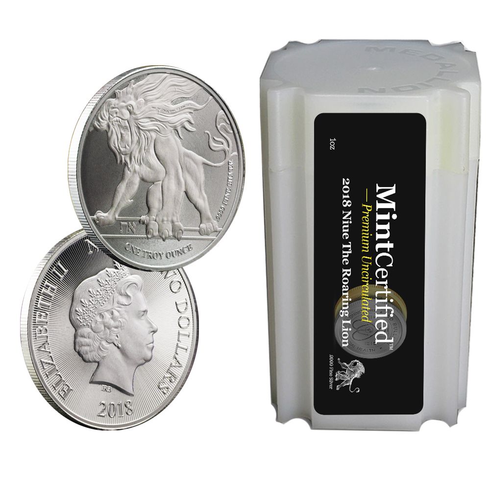 2018\u0020Roaring\u0020Lion\u0020Silver\u0020Coin\u0020Tube\u0020\u002D\u0020MintCertified\u2122