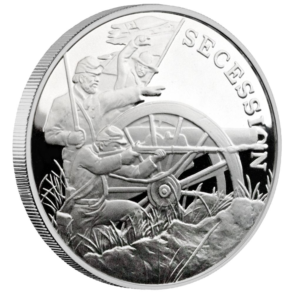 Heroes\u0020SDWC\u0020Secession\u00201\u0020oz\u0020Silver\u0020Proof\u0020Collector\u0027s\u0020Box\u0020.999