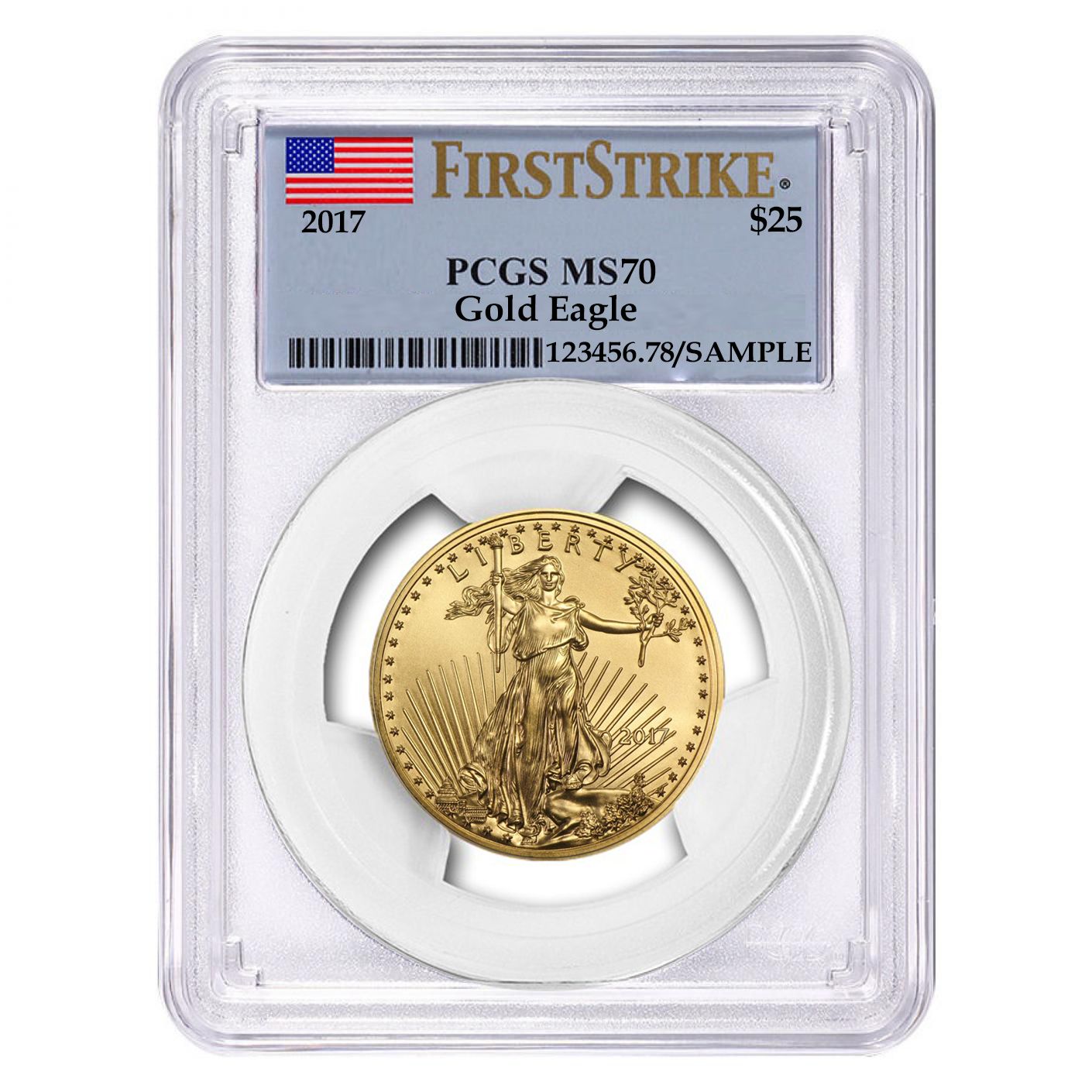 2017\u00201\u002F2\u0020oz\u0020PCGS\u0020MS\u002D70\u0020First\u0020Strike\u0020Gold\u0020American\u0020Eagle