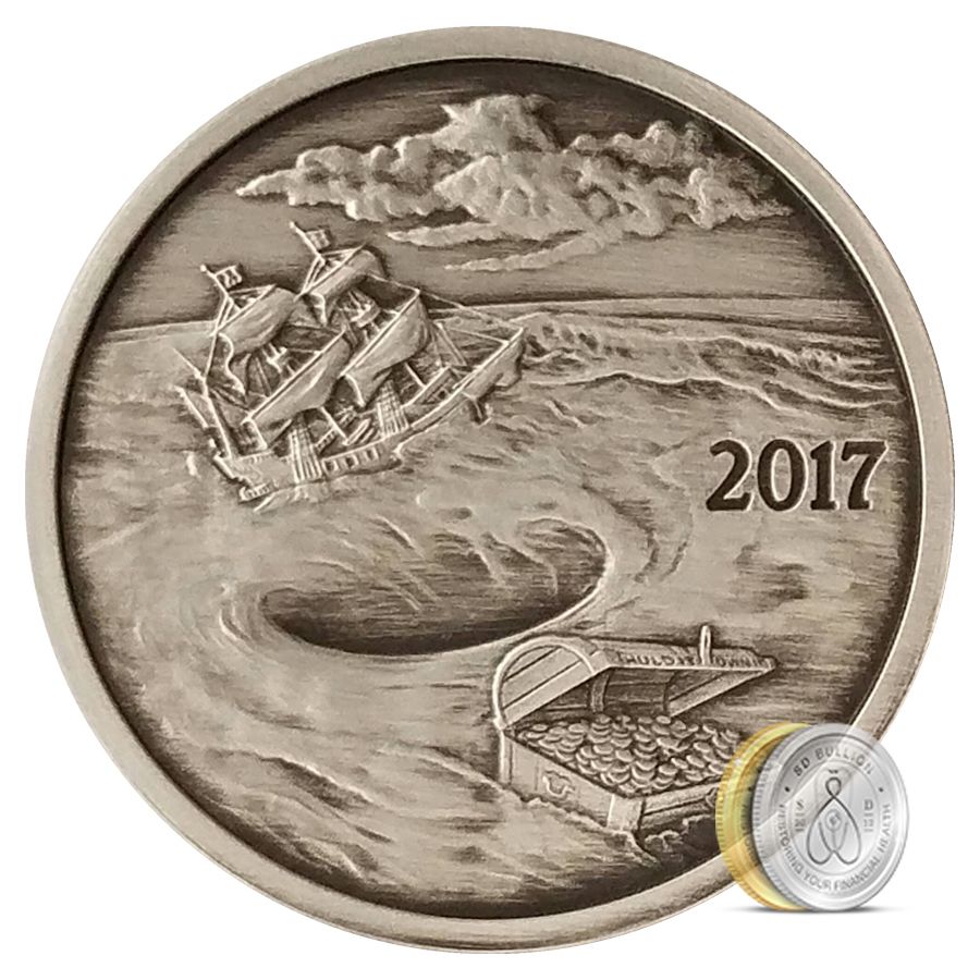 Silverbug\u0020Island\u0020Whirlpool\u00201\u0020oz\u0020Silver\u0020Proof\u0020Antiqued\u0020Finish\u0020\u002D\u0020Mintage\u0020of\u00202,000