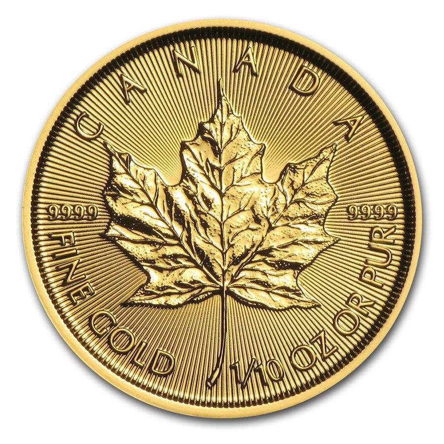 2016\u0020Canadian\u0020Gold\u0020Maple\u0020Leaf\u00201\u002F10th\u0020oz\u0020BU