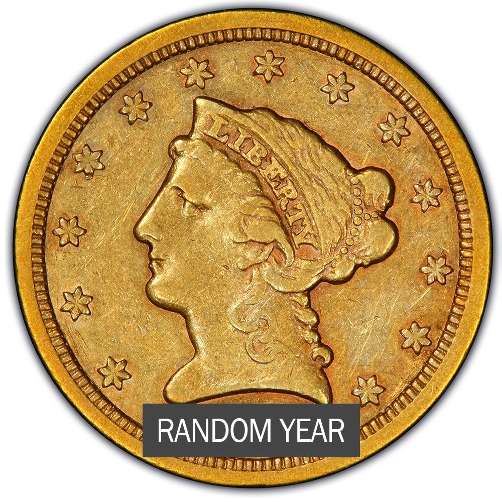 \u00242.50\u0020Liberty\u0020Half\u0020Eagle\u0020Gold\u0020Coin\u0020\u0028VF\u002B\u0029\u0020\u002D\u0020Random\u0020Year